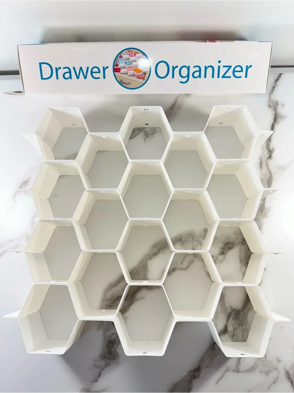 2 Pcs Honeycomb Underwear Socks Accessories Drawer Storage Organizer